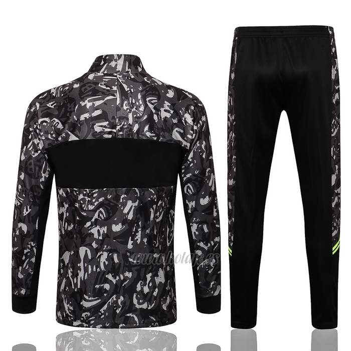 Chandal de Chaqueta del Borussia Dortmund 2021-2022 Negro